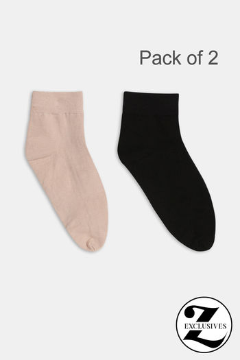 Buy Zivame Toe Seperator Socks (Pack of 2) - Multicolor